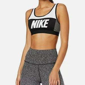 Nike Victory Sports Bra Colorblock Mid Impact Logo